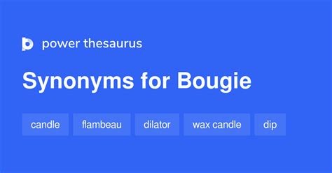 bougie synonym